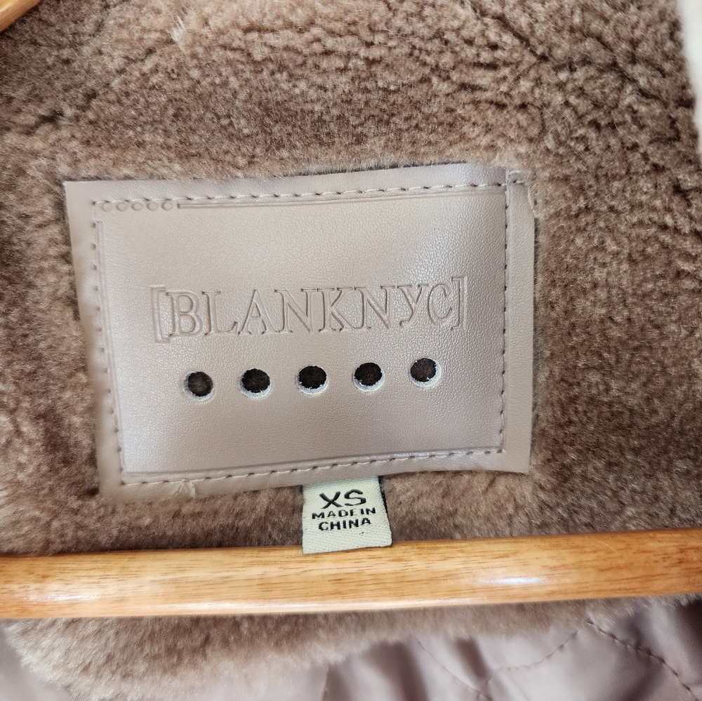 Blanknyc Bicoastal teddy jacket size XS - Picture 8 of 15